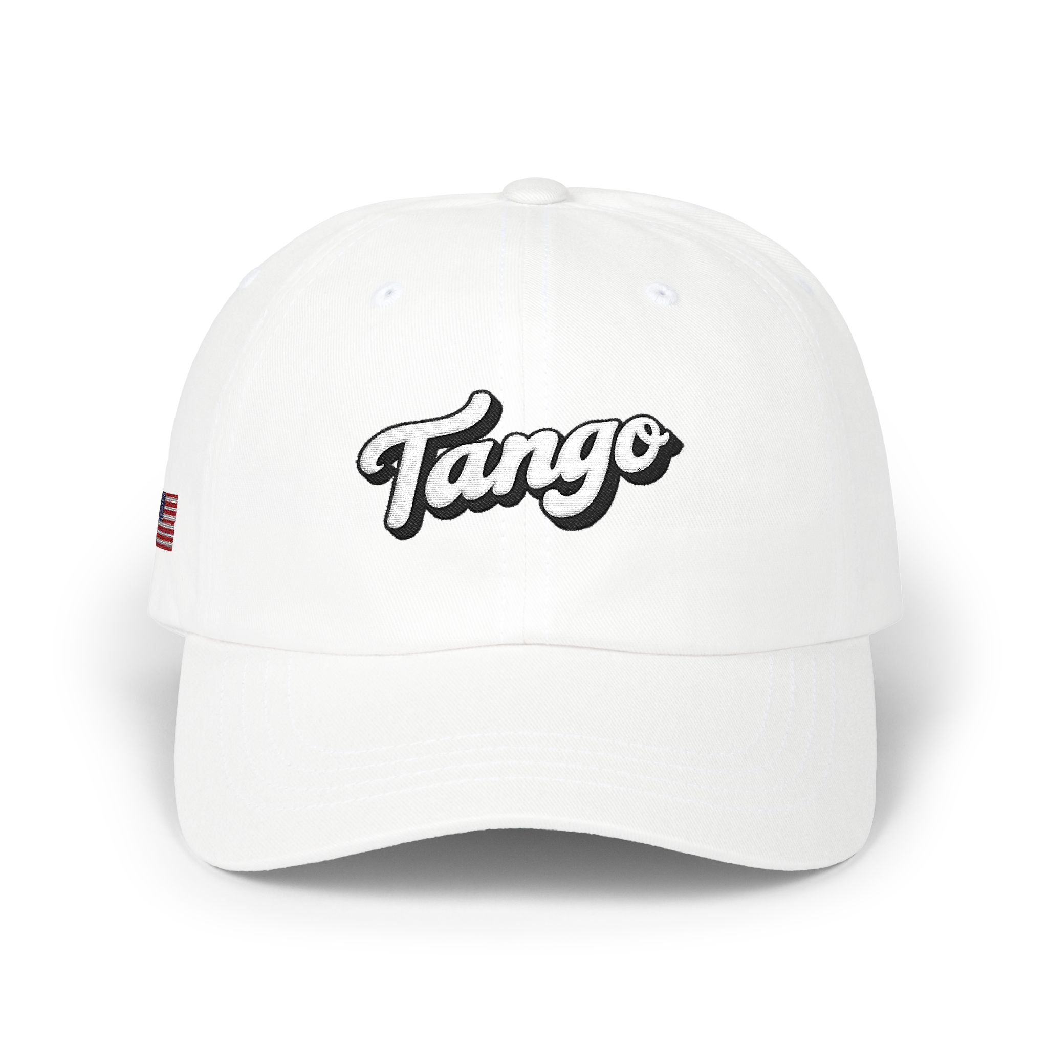 Tango Classic Dad Cap — Embroidered Script Baseball Hat